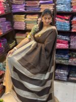Premium Mysore Crepe Silk Sarees with Rettapetta border