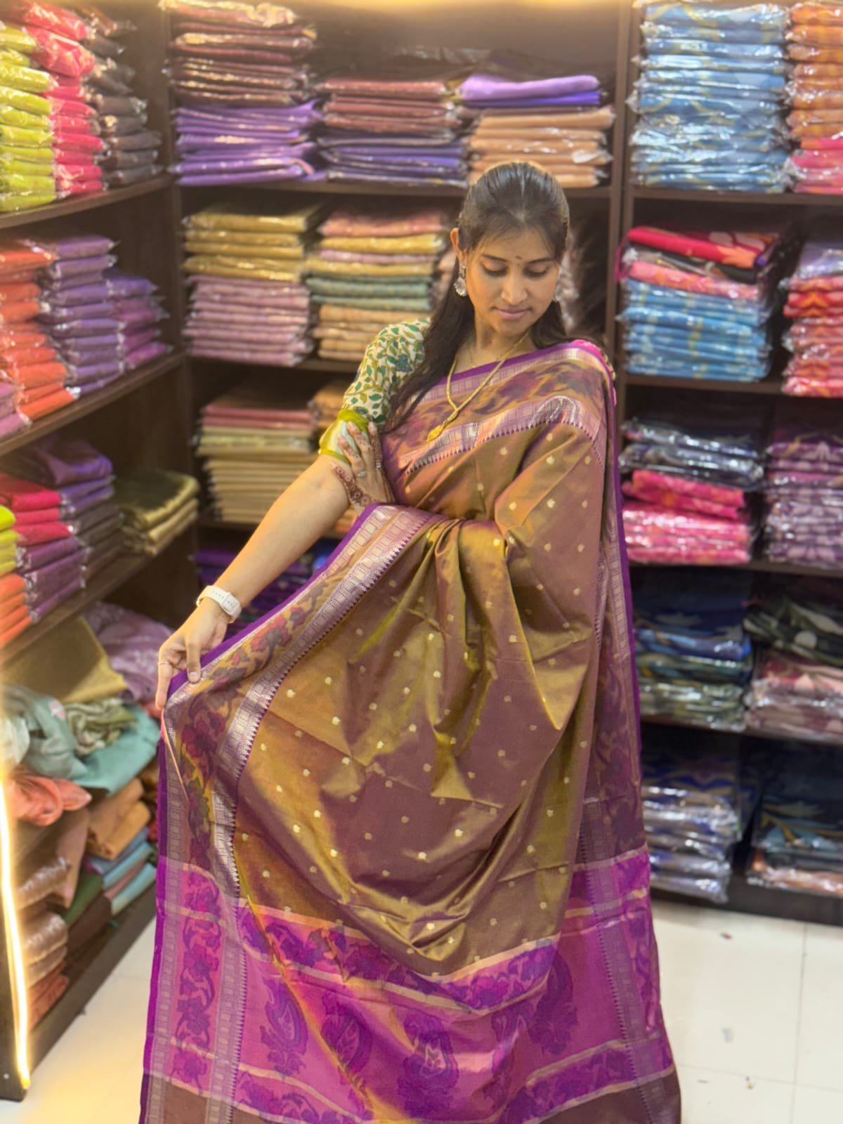 1000304103.jpg Elite Pochampally Softsilk Sarees - Image 1