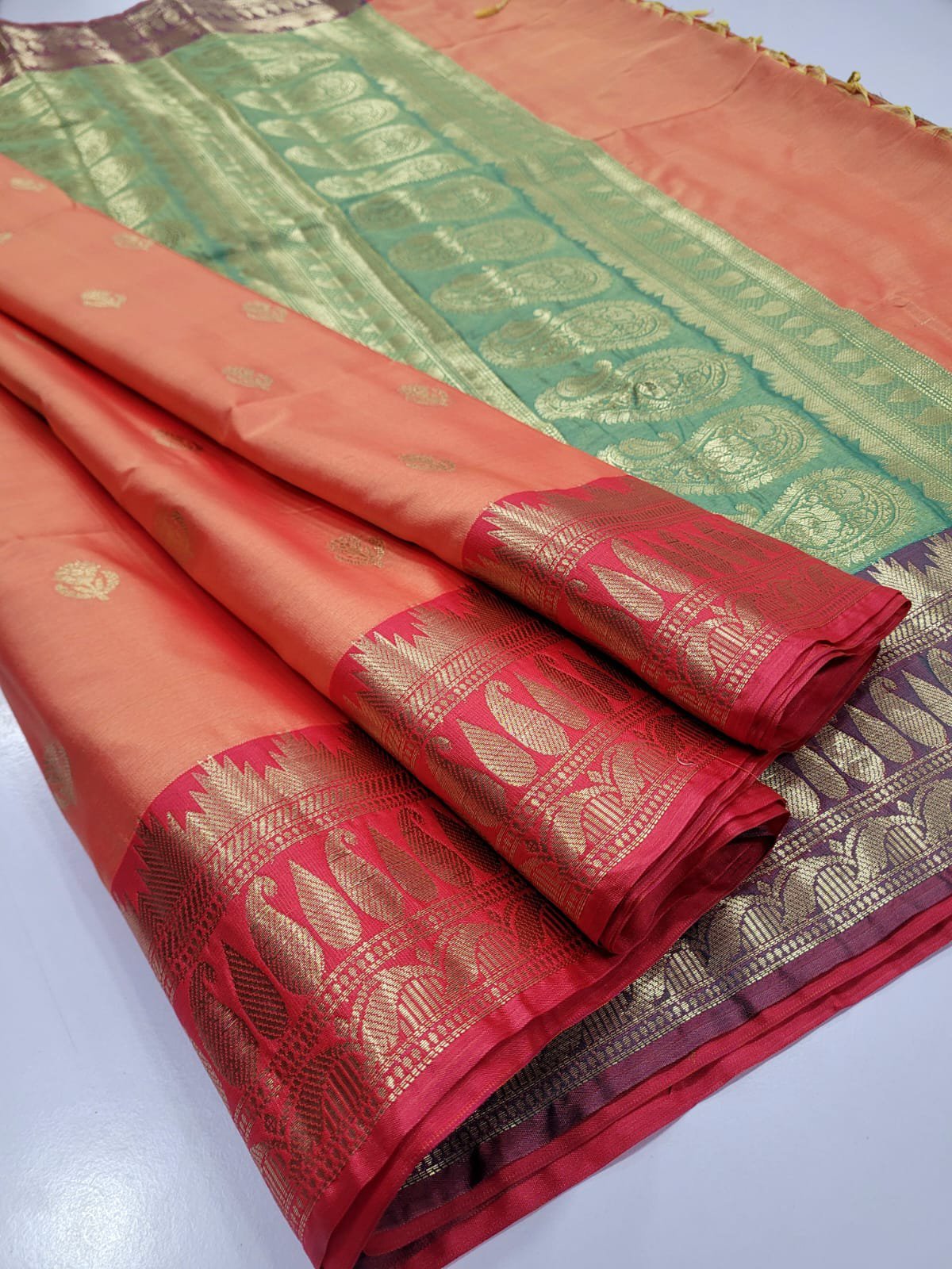 1000477685.jpg Elite Pochampally Softsilk Sarees - Image 1