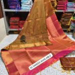 Soft Silk Sarees With Kanchi border