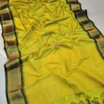 MEENAKSHI: Authentic mahwswari Checks silk Sarees