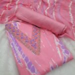 Branded Cotton Salwar Materials (Unstitched 3pcs)