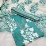 Branded Cotton Salwar Materials (Unstitched 3pcs)