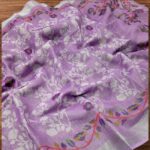 Premium Floral Shimmer silk Saree