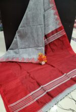 Temple Tower Silk Cotton Sarees - Image 2