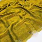Party Wear Butterfly Space silk Sarees