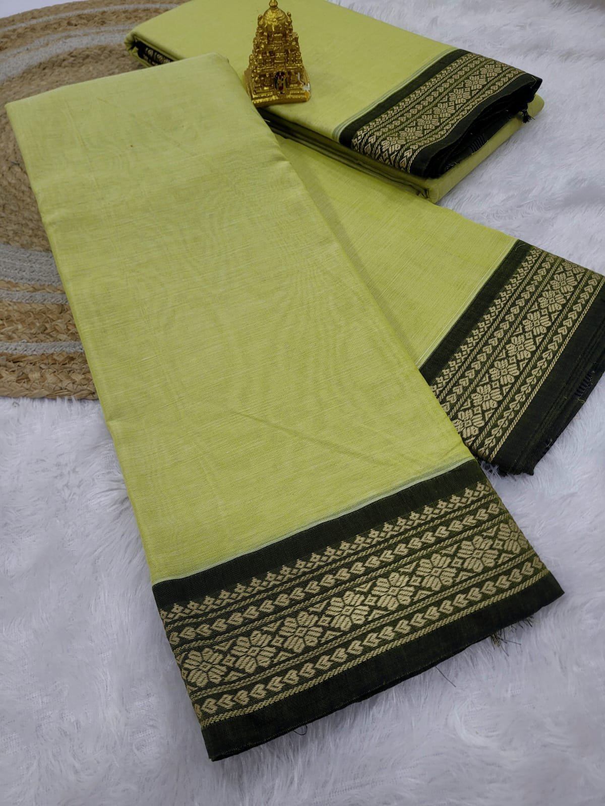 1005169815.jpg Authentic Narayanpet Cotton Sarees - Image 1