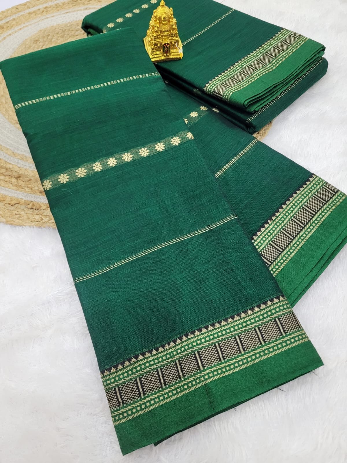 1005169822.jpg Authentic Narayanpet Cotton Sarees - Image 1