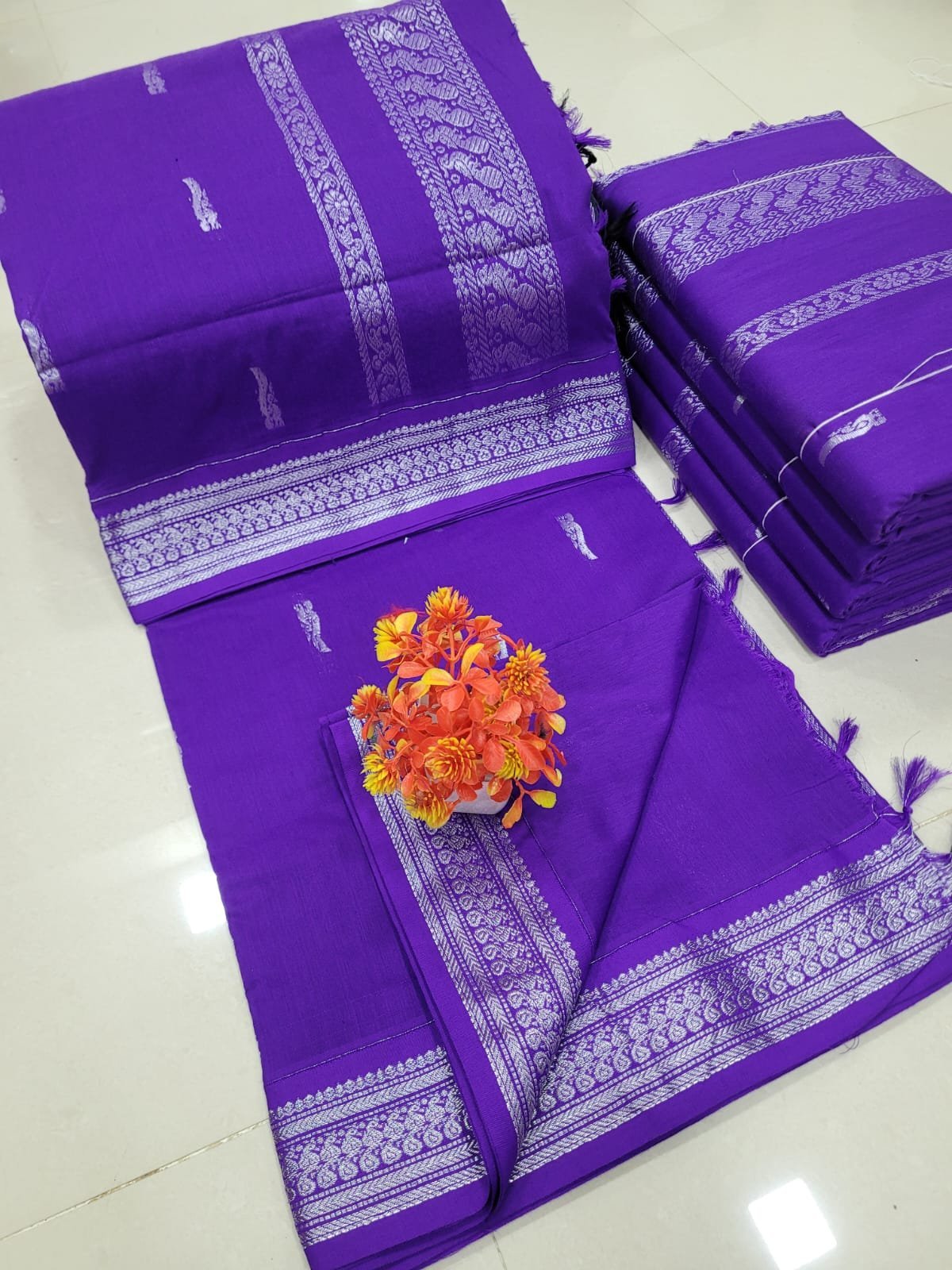 1005172443-1.jpg Kalyani Cotton Sarees - Image 1