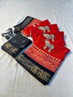 Traditional Mangalagiri Silk Saree - Image 4