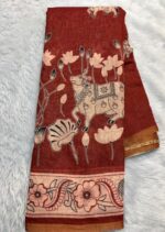 Linen Jute cotton sarees - Image 3