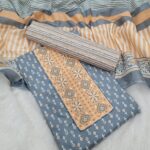 Branded Cotton Salwar Materials (Unstitched 3pcs)