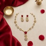 Elite PartyWear NeckSet with Earring Set
