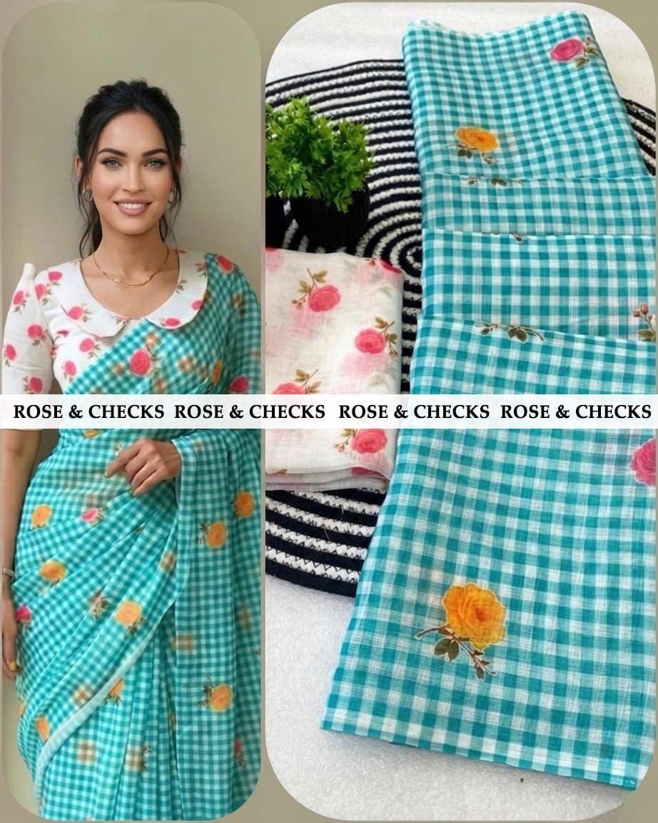 1005198845.jpg Linen Jute cotton sarees - Image 1