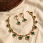 Premium & Designer Wear Neck Piece with Earring Set