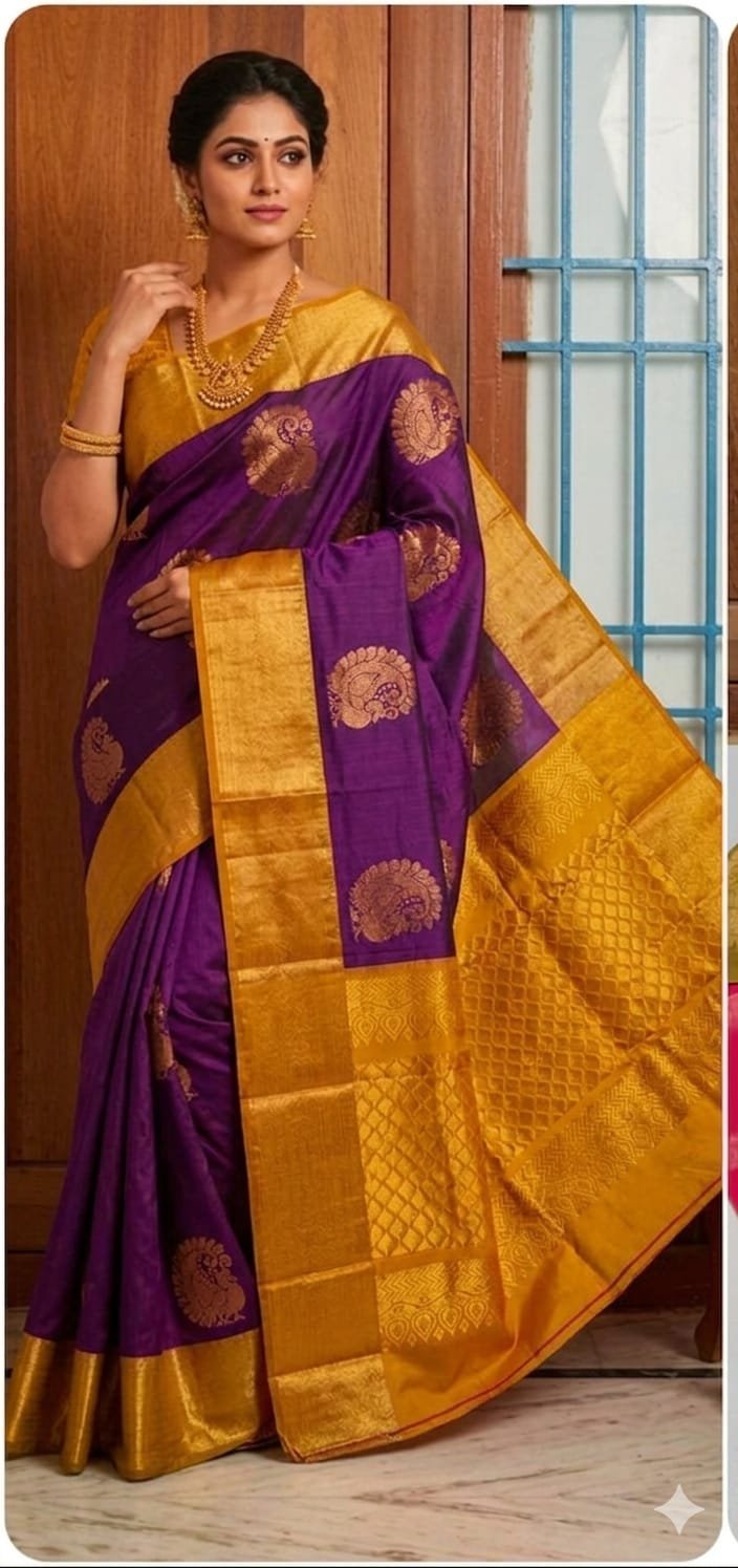 1005204459.jpg Premium Rich Kuppadam Silk Cotton Sarees - Image 1