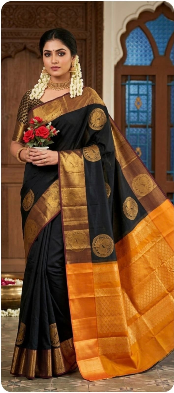 1005204469.jpg Premium Rich Kuppadam Silk Cotton Sarees - Image 1