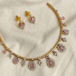 Premium & Designer Wear Neck Piece with Earring Set