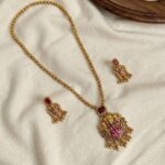 Premium & Designer Wear Neck Piece with Earring Set