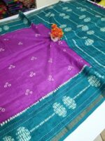 Ice Cream Tussar Silk Sarees - Image 2