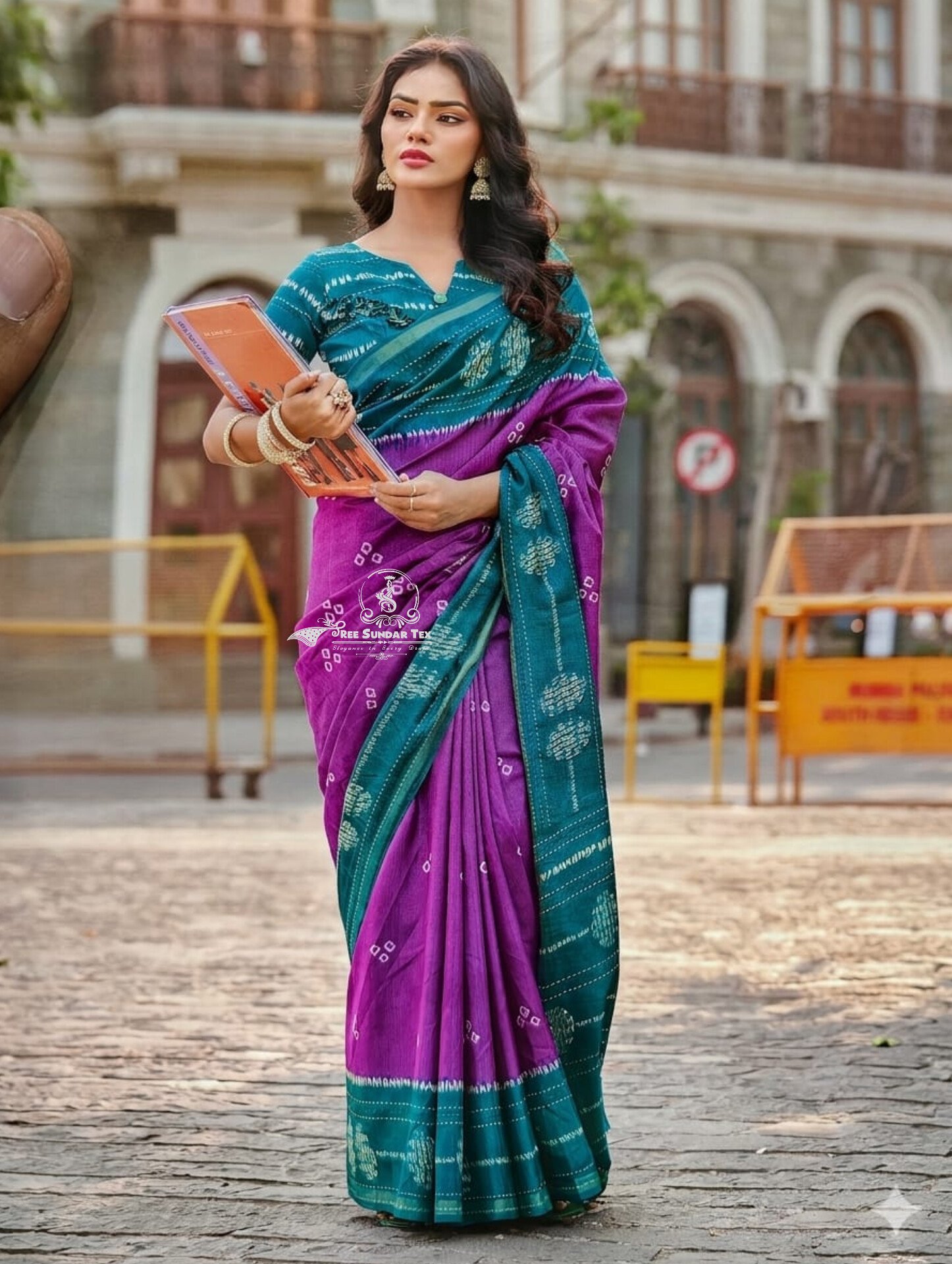 1005217166.jpg Ice Cream Tussar Silk Sarees - Image 1