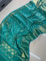 Trisha Inspired Banarasi Katan Silk Saree - Image 4