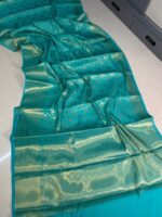 Trisha Inspired Banarasi Katan Silk Saree - Image 3