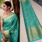 Trisha Inspired Banarasi Katan Silk Saree