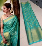 Trisha Inspired Banarasi Katan Silk Saree