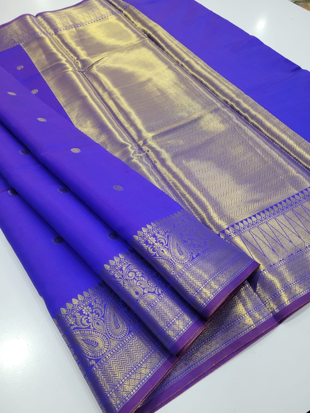 1005232753.jpg Elite Banaras SoftSilk with Beautiful Colour Combos - Image 1