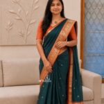 Banarasi Checked  Soft Katan silk Saree