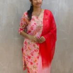 Ethnic Wear Women's Straight Kurta| Matching Pants & Dupatta (3P Set)