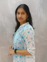 Floral Georgette Anarkali Kurtis - Image 2
