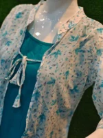 Floral Georgette Anarkali Kurtis - Image 5