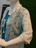Floral Georgette Anarkali Kurtis - Image 3