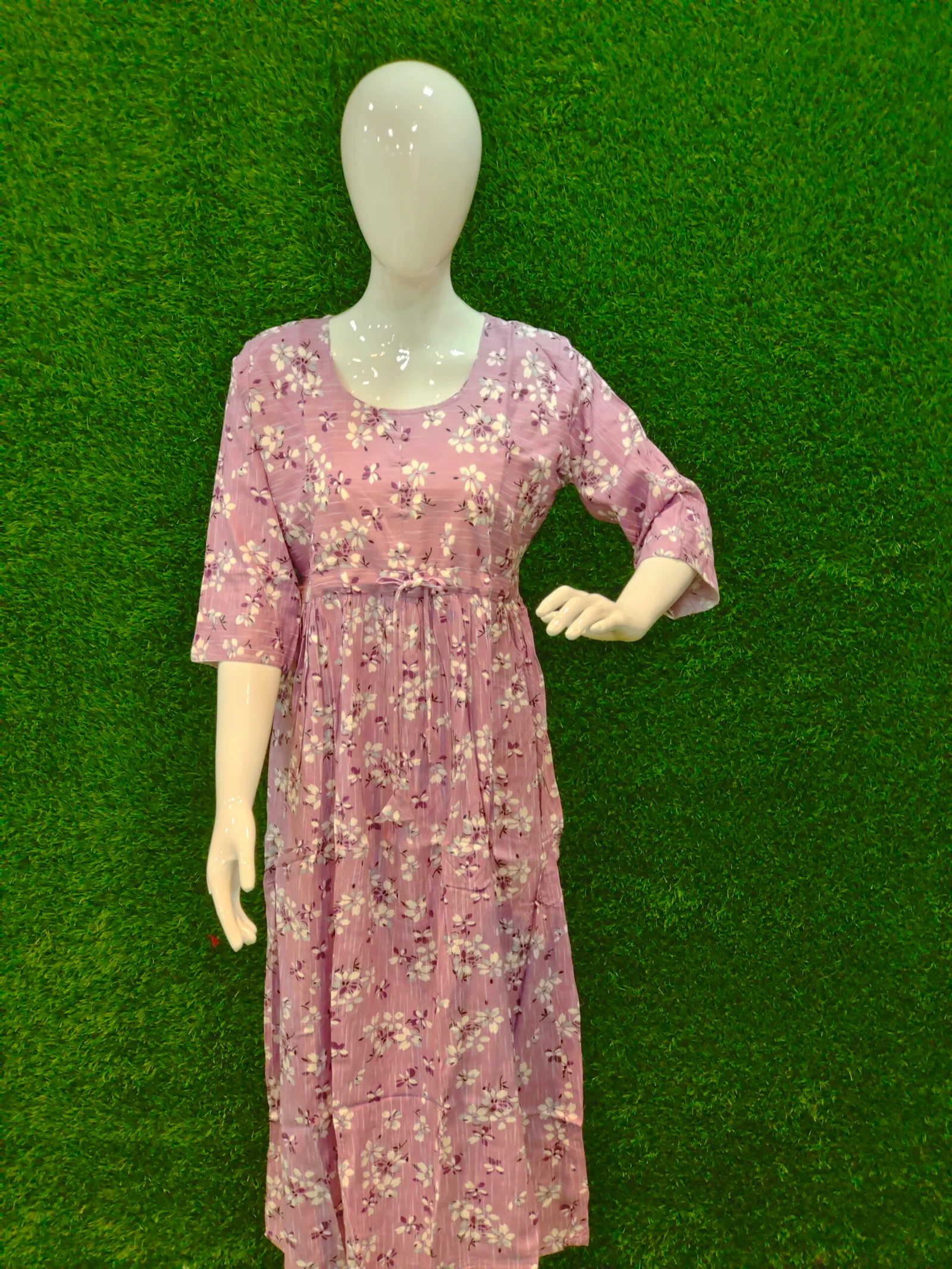 Premium Cotton anarkali kurtis (4) Premium Cotton anarkali kurtis - Image 1