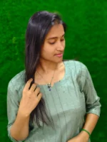 Vichitra Silk Kurthis - Image 2