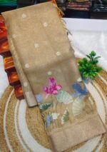 Tissue Embroidery Sarees - Image 2