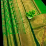 ELITE BROCADE COPPER SOFTSILK SAREES