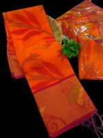 Chanderi Pochampally silkcotton Sarees - Image 3