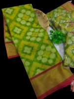 Chanderi Pochampally silkcotton Sarees - Image 3