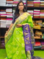 Chanderi Pochampally silkcotton Sarees - Image 4