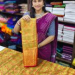 ELITE DHARMAVARAM TISSUE BRIDAL WEDDING SILK SAREES