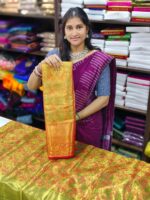 ELITE DHARMAVARAM TISSUE BRIDAL WEDDING SILK SAREES