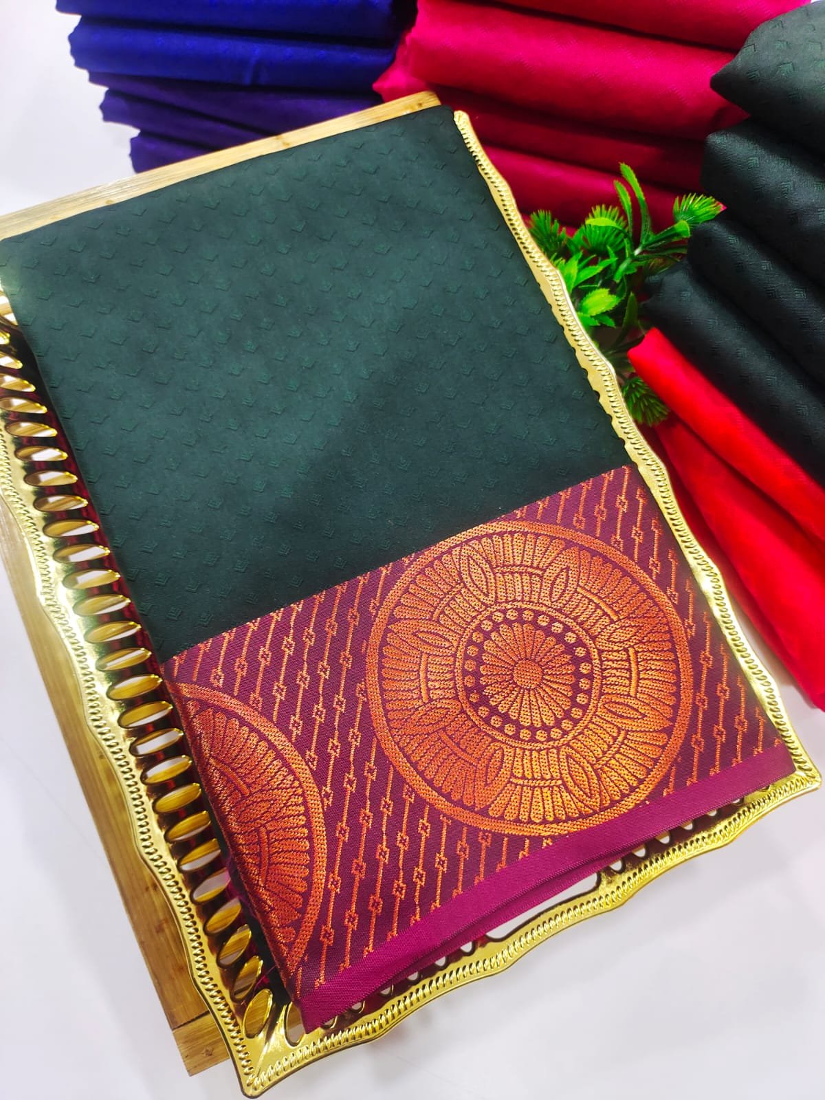 WhatsApp-Image-2024-08-24-at-2.34.53-PM.jpeg Premium Emboss Soft Silk Sarees - Image 1