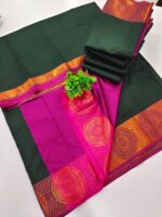 Premium Emboss Soft Silk Sarees - Image 2
