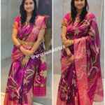 Chanderi Pochampally silkcotton Sarees