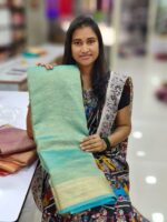 Crushed Tissue Silk Sarees - Image 4