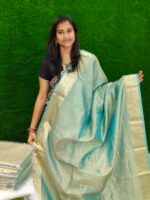 Crushed Tissue Silk Sarees - Image 5