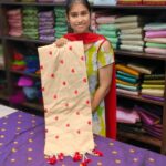 Love Embroidery Khadi Cotton Sarees